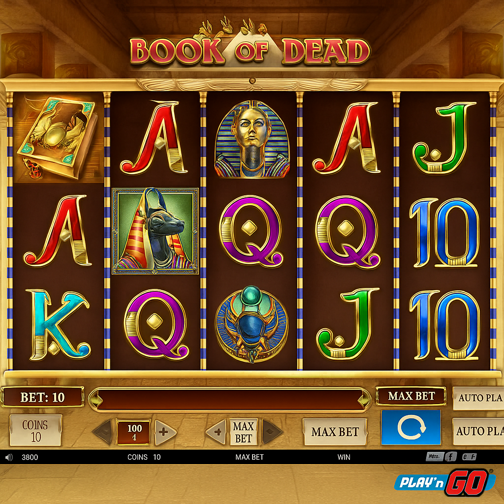 BankonBet - Book of Dead Slot Game - Online Casino