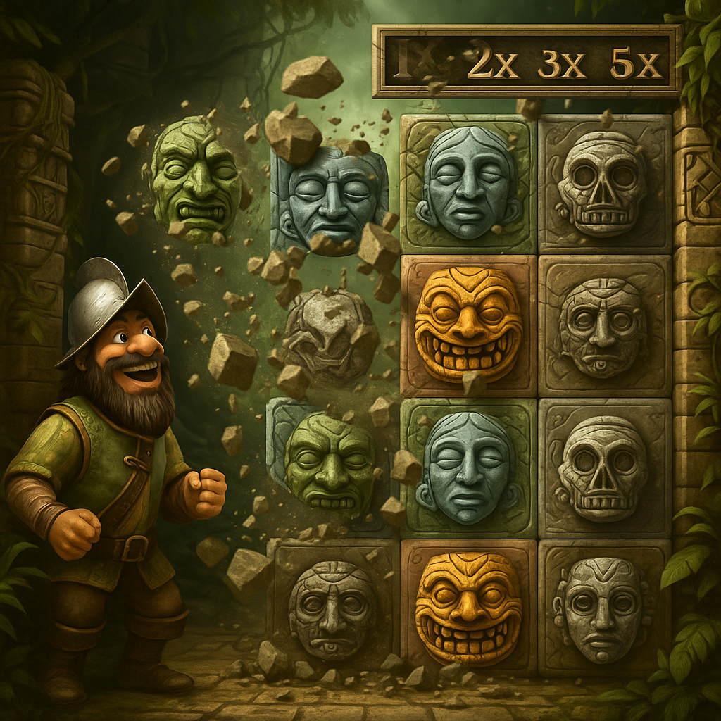 BankonBet - Gonzo's Quest Slot Game - NetEnt